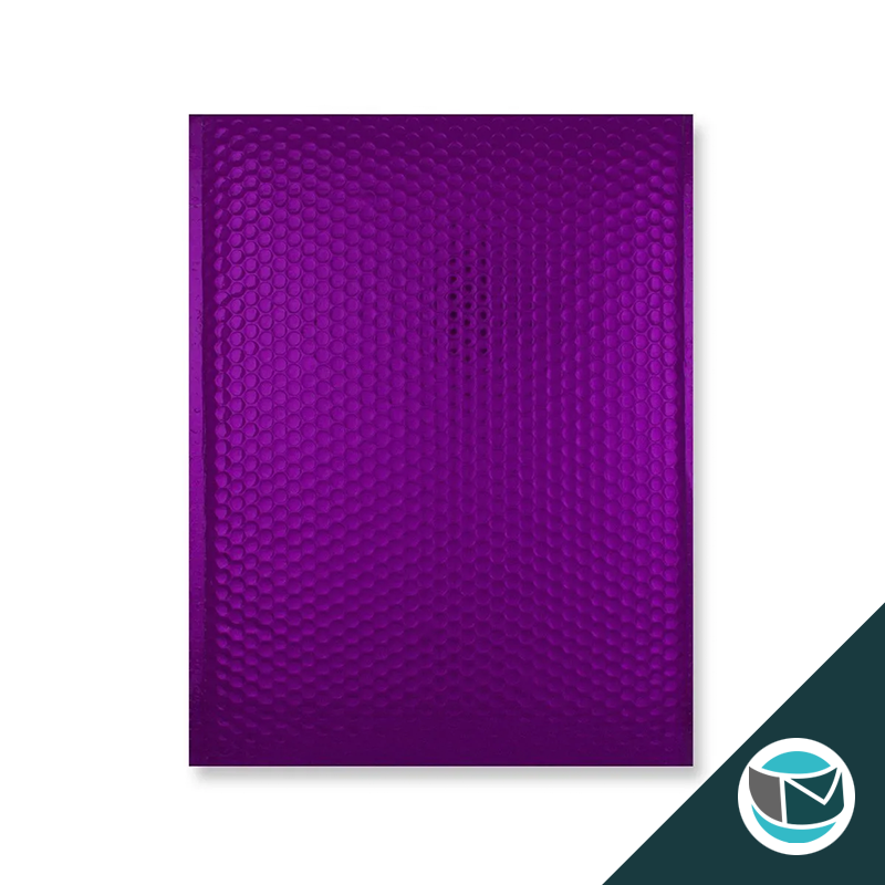 Metallic Luchtkussen Envelop - 450x320 mm (C3) - Paars