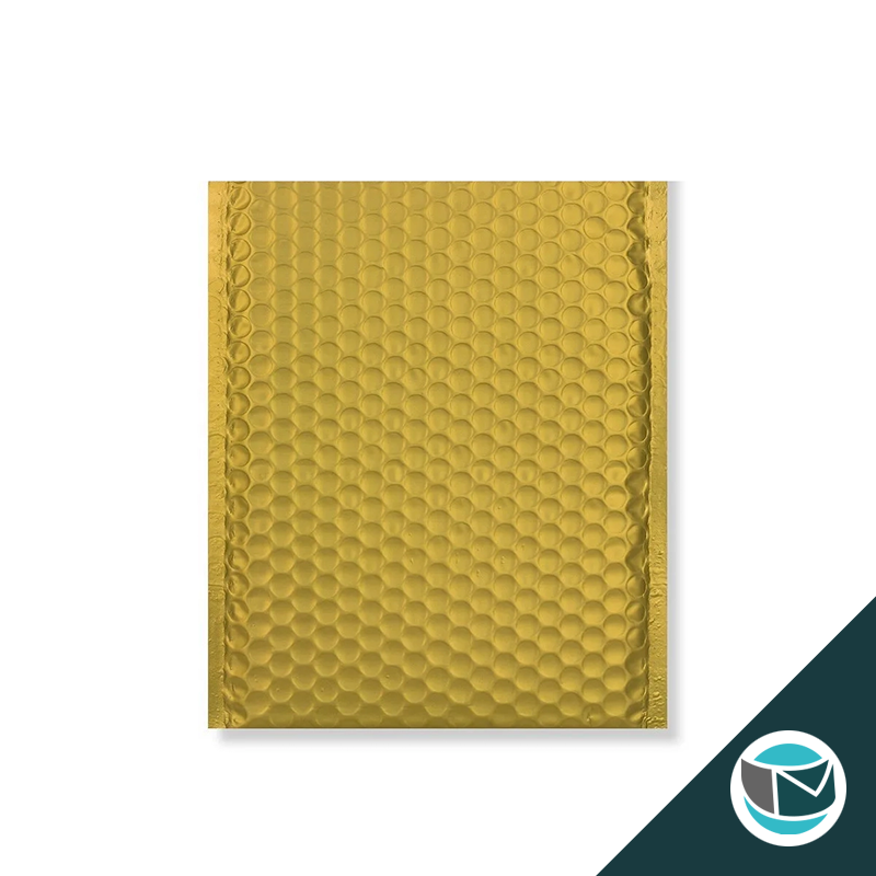 Metallic Luchtkussen Envelop Mat - 450x320 mm (C3) - Goud