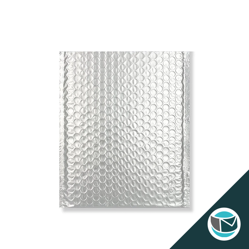 Metallic Luchtkussen Envelop Mat - 450x320 mm (C3) - Zilver