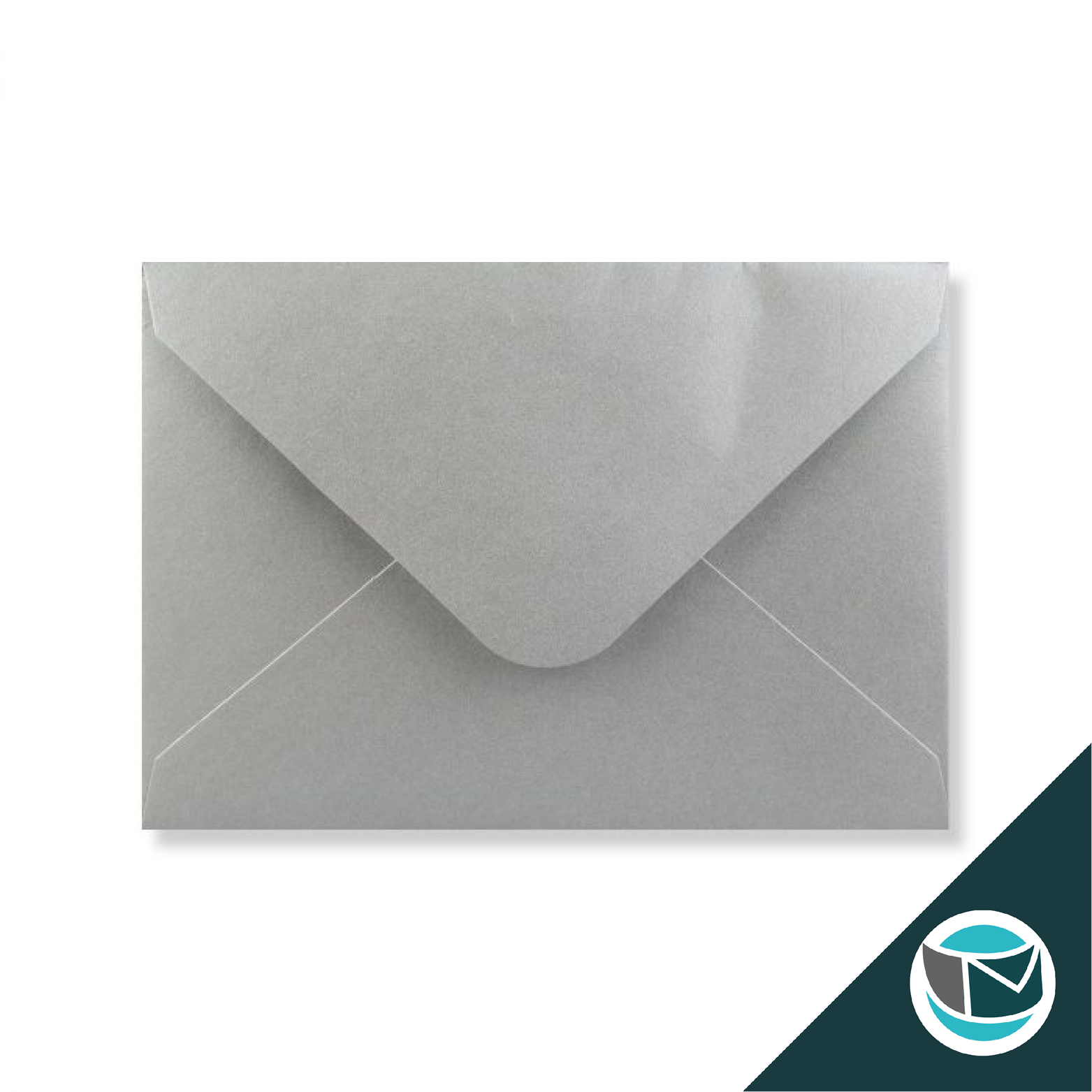 Luxe Wenskaart Envelop - 114x162 mm (C6) - Zilver