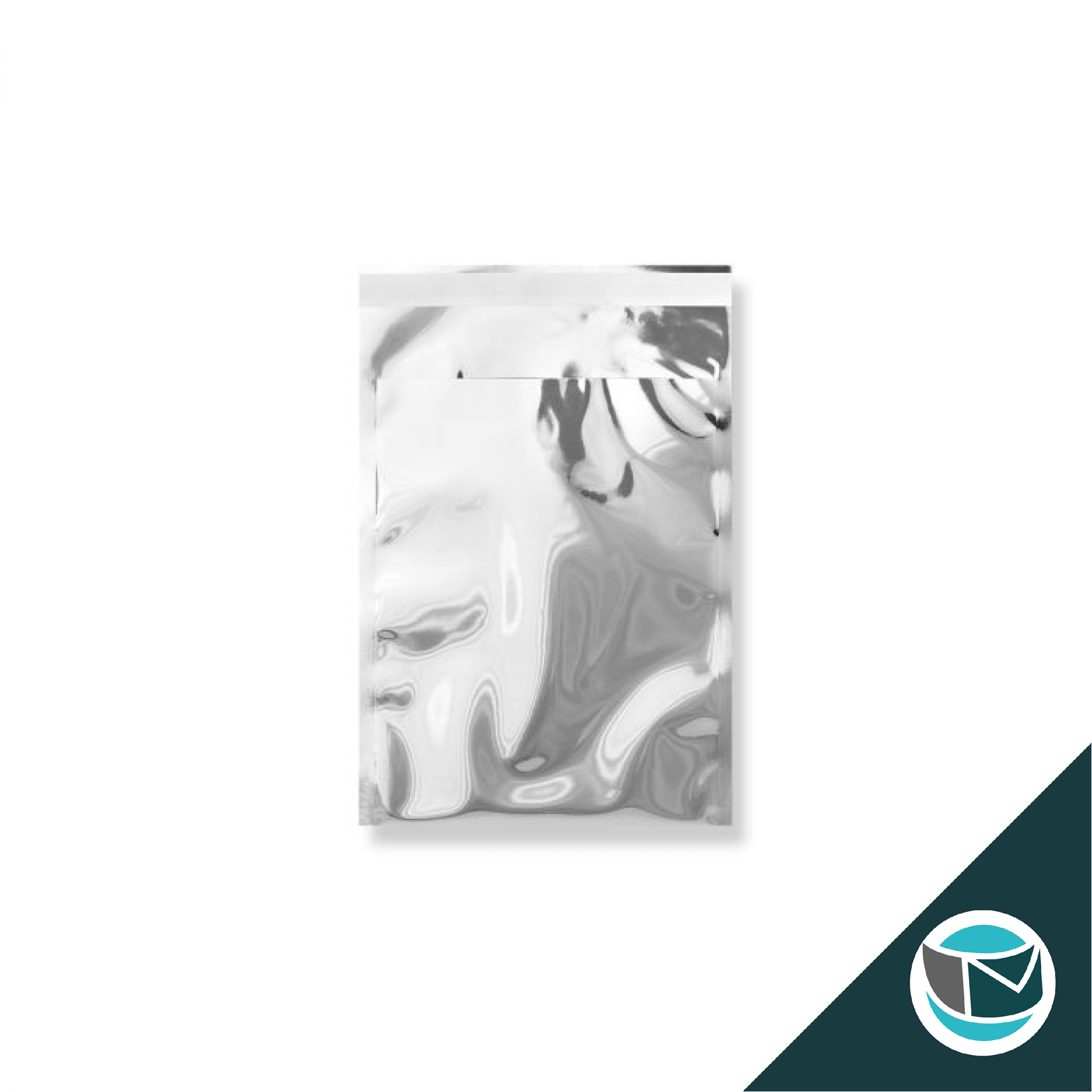 Metallic Folie Envelop (Glans) - 162x114 mm (C6) - Zilver