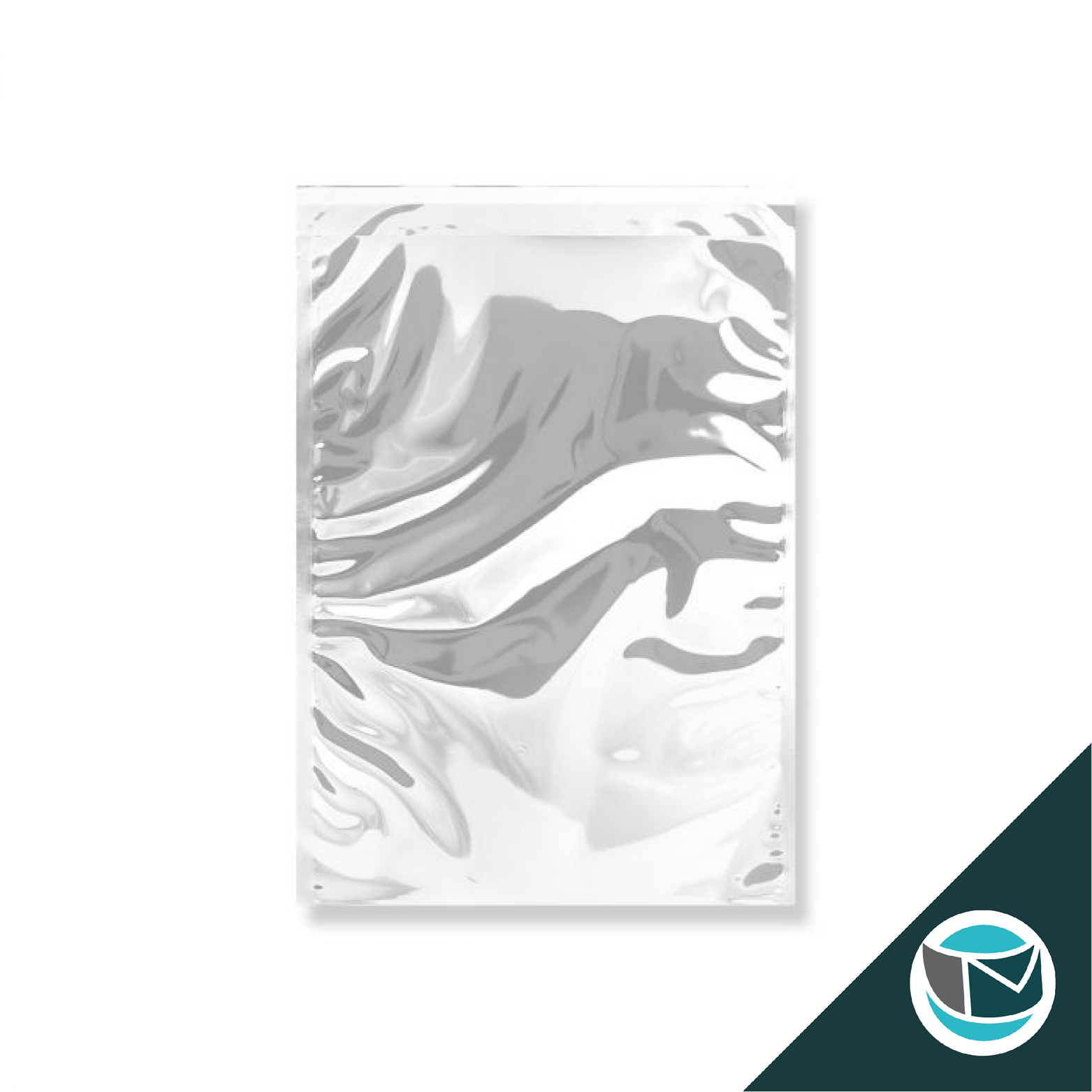 Metallic Folie Envelop (Glans) - 324x229 mm (C4) - Zilver