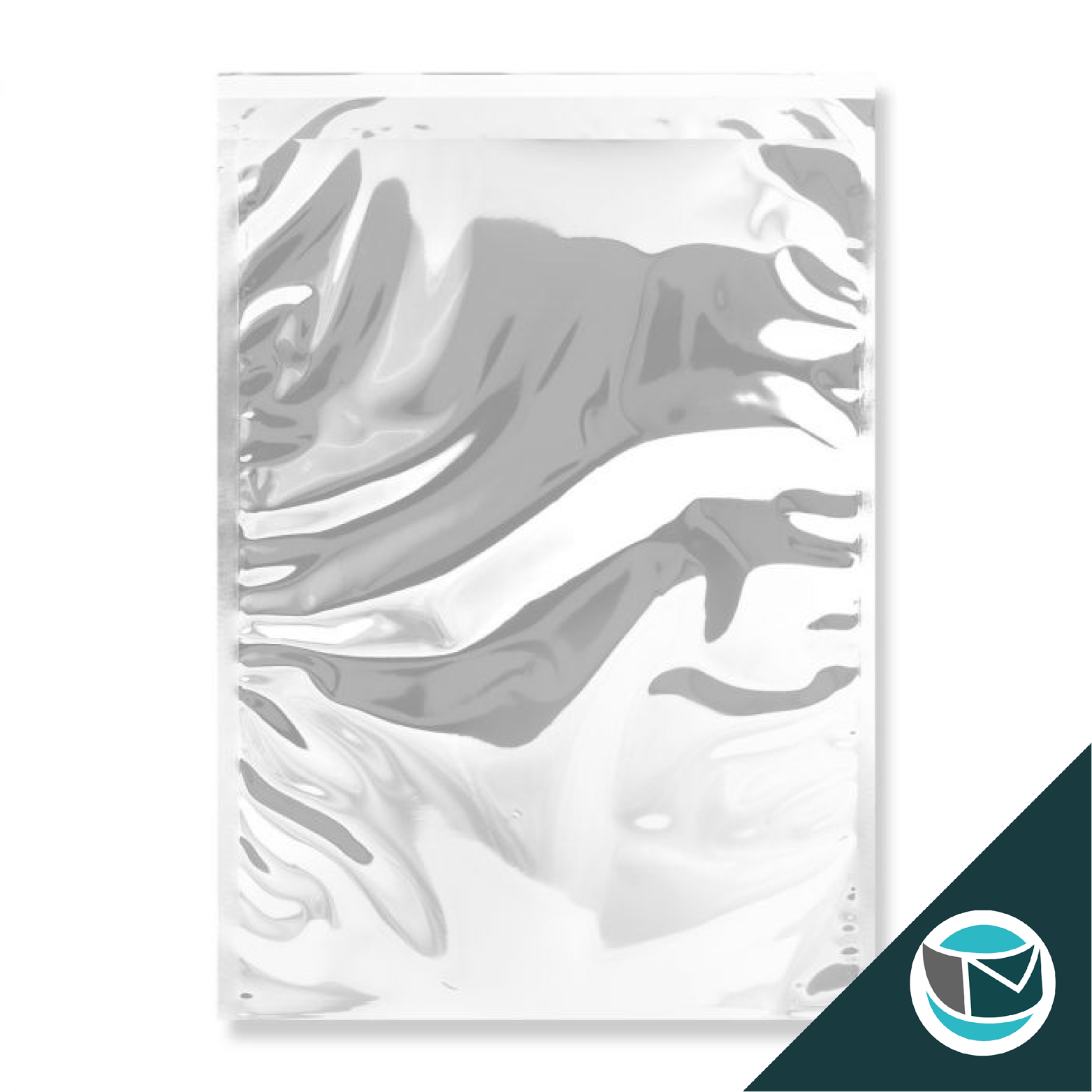 Metallic Folie Envelop (Glans) - 450x320 mm (C3) - Zilver
