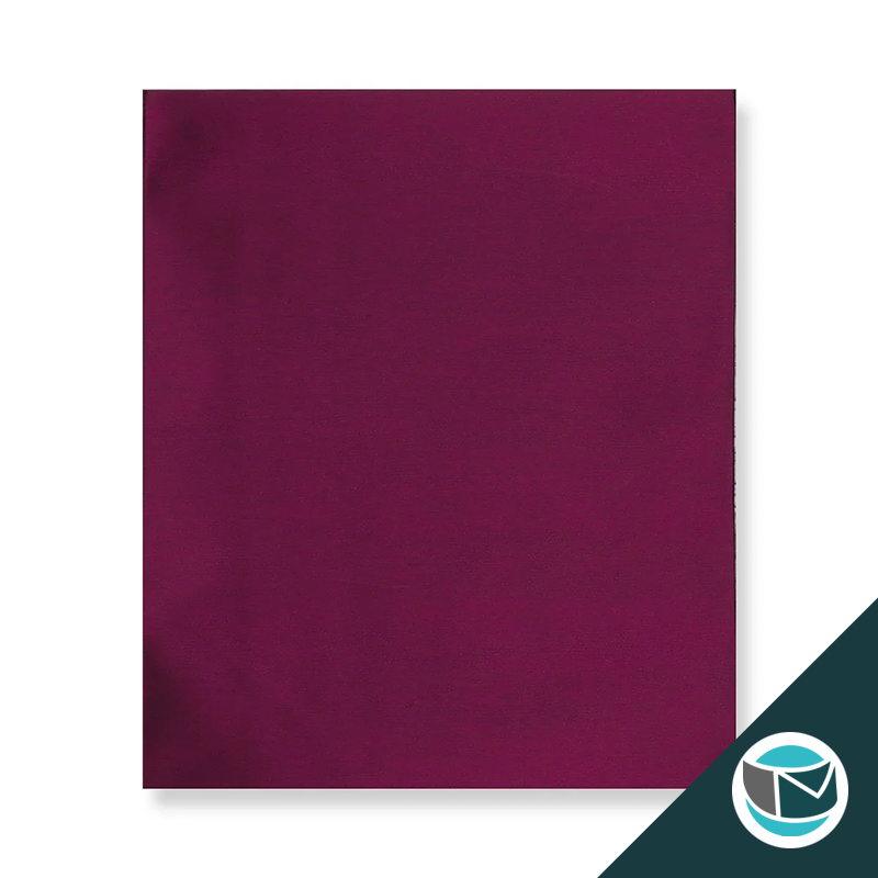 Metallic Folie Envelop (Mat) - 165x165 mm - Bordeaux