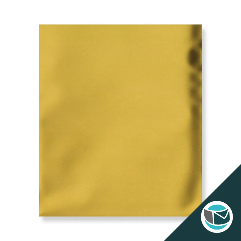 Metallic Folie Envelop (Mat) - 165x165 mm - Goud