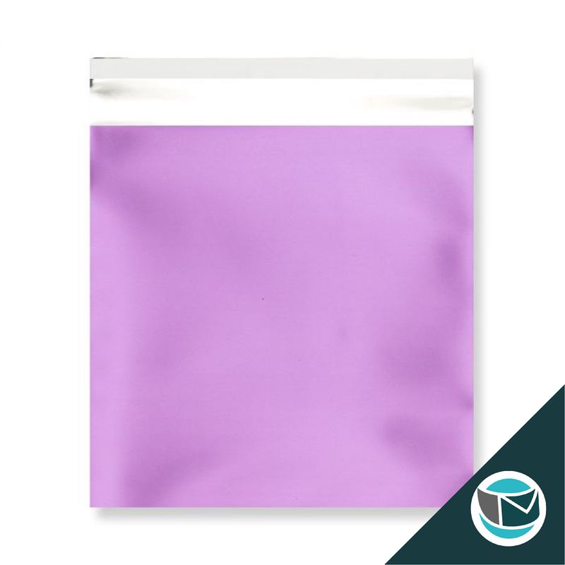 Metallic Folie Envelop (Mat) - 165x165 mm - Lila