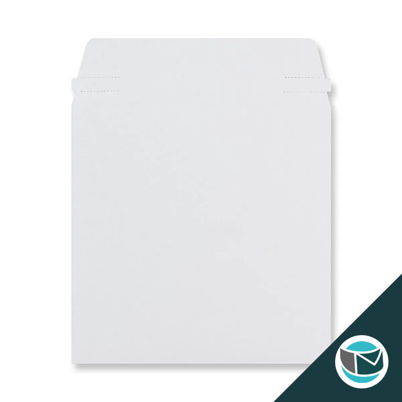 Kartonnen Duplex Enveloppen - 164x164 mm - Wit