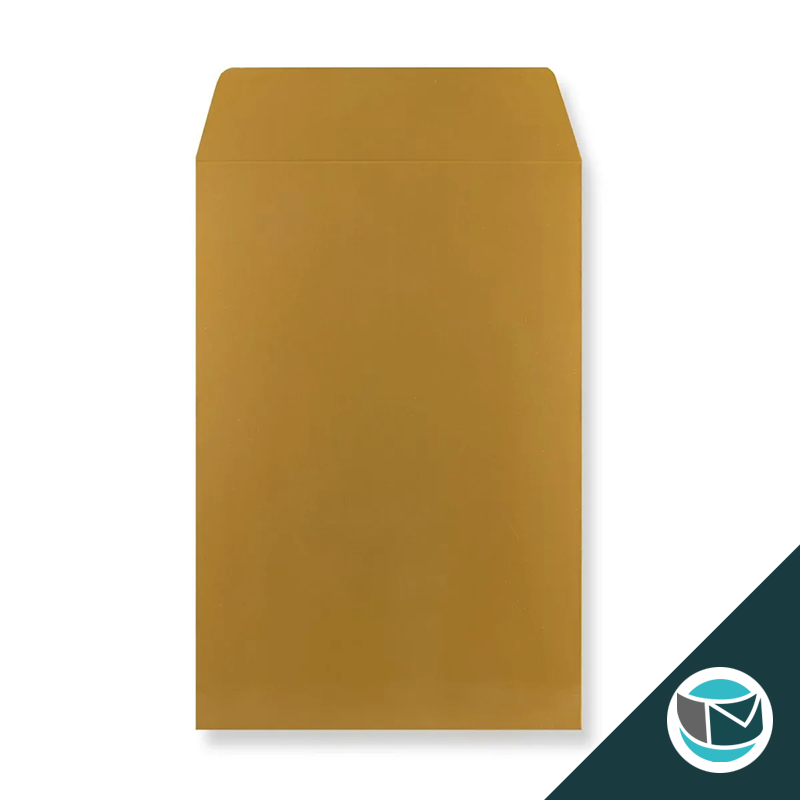 Kartonnen Duplex Enveloppen - 235x162 mm (C5) - Goud