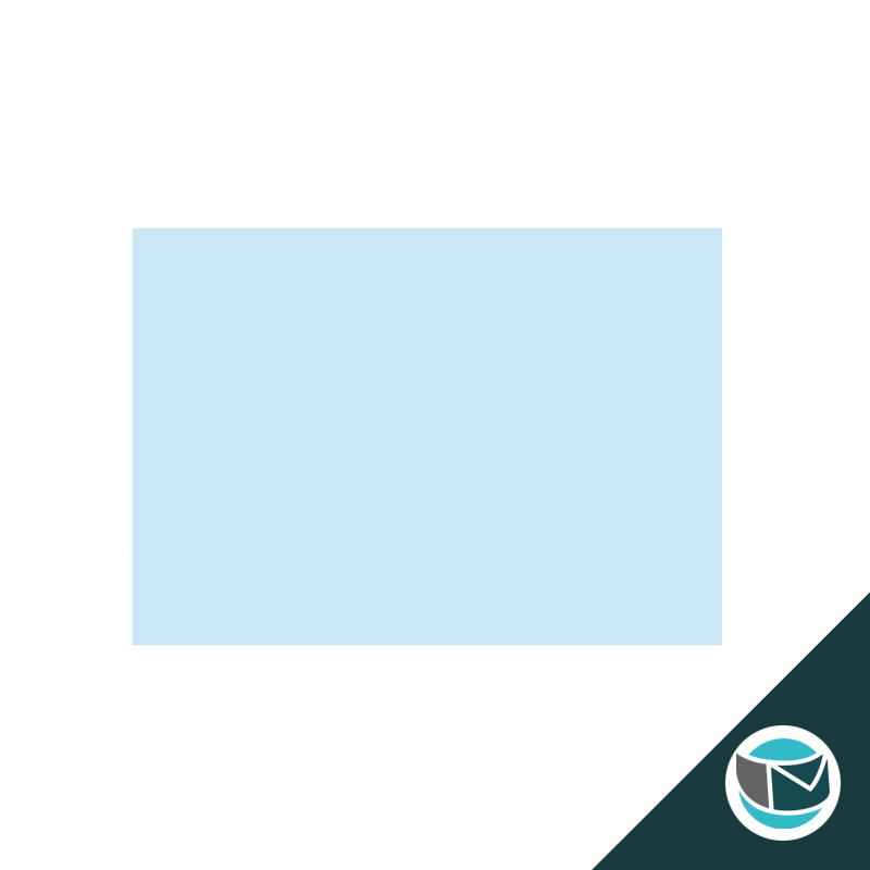 Gekleurde Premium Envelop - 125x175 mm - Lichtblauw
