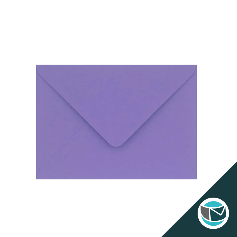 Gekleurde Premium Envelop - 133x184 mm - Paars