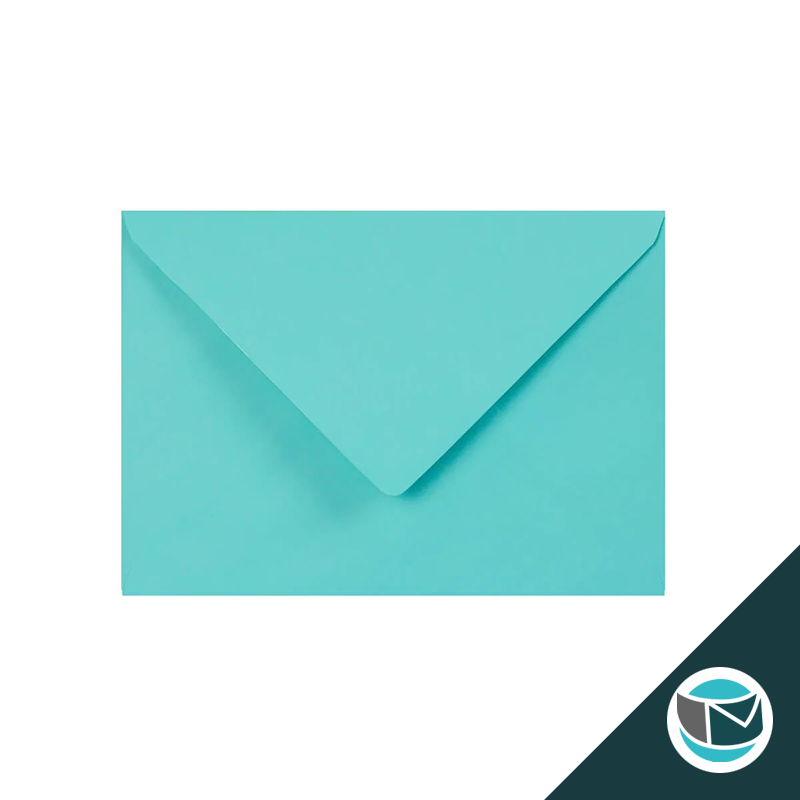 Gekleurde Premium Envelop - 162x229 mm (C5) - Robin Egg Blauw