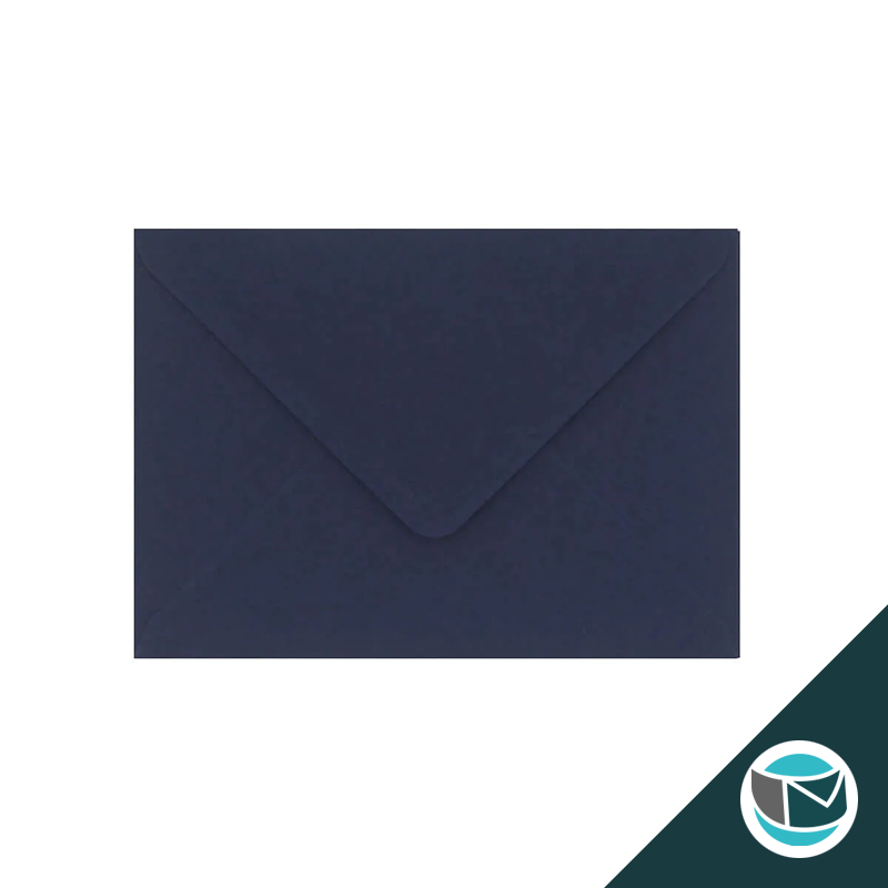 Gekleurde Premium Envelop - 133x184 mm - Donkerblauw