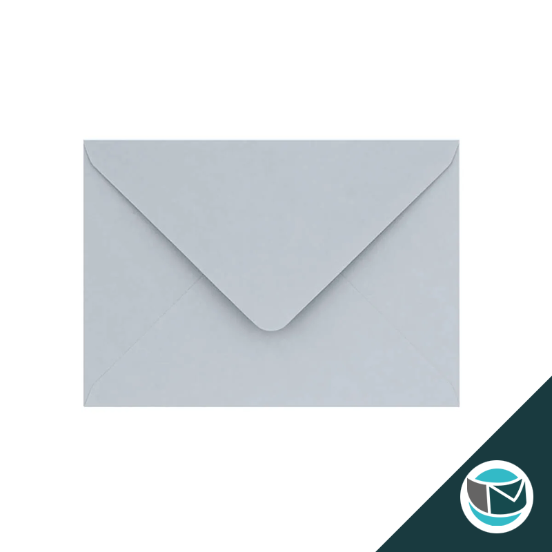 Gekleurde Premium Envelop - 125x175 mm - Lichtgrijs