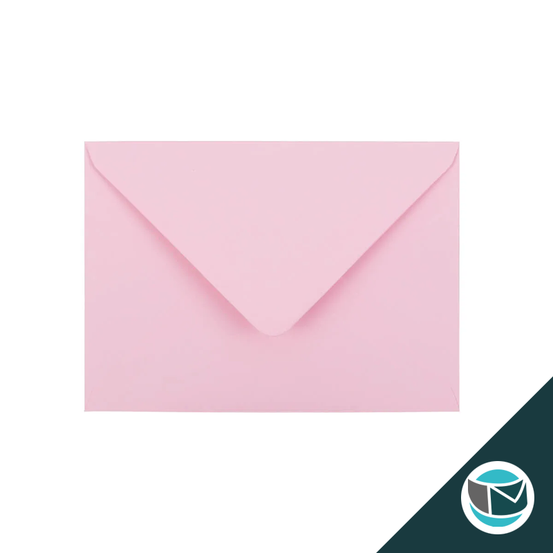 Gekleurde Premium Envelop - 125x175 mm - Lichtroze