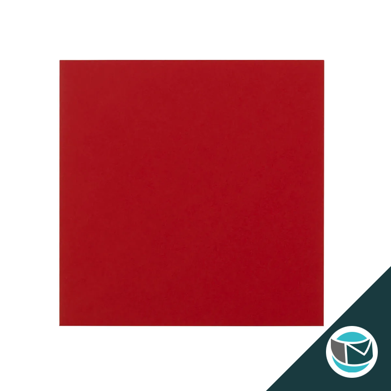 Gekleurde Premium Envelop -110 x 110 mm - Donker Rood