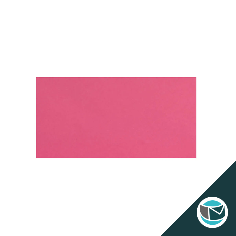 Gekleurde Premium Envelop - 110x220 mm (DL) - Helder Roze
