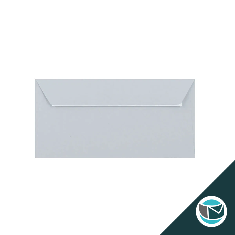 Gekleurde Premium Envelop - 110x220 mm (DL) - Lichtgrijs