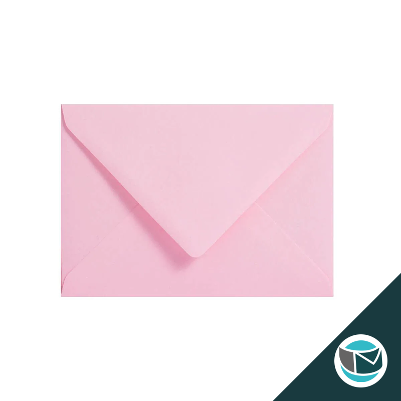 Gekleurde Premium Envelop - 114x162 mm (C6) - Lichtroze