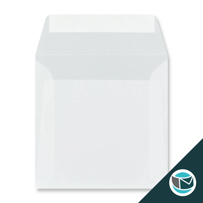 Transparante Envelop - 125x125 mm - Transparant