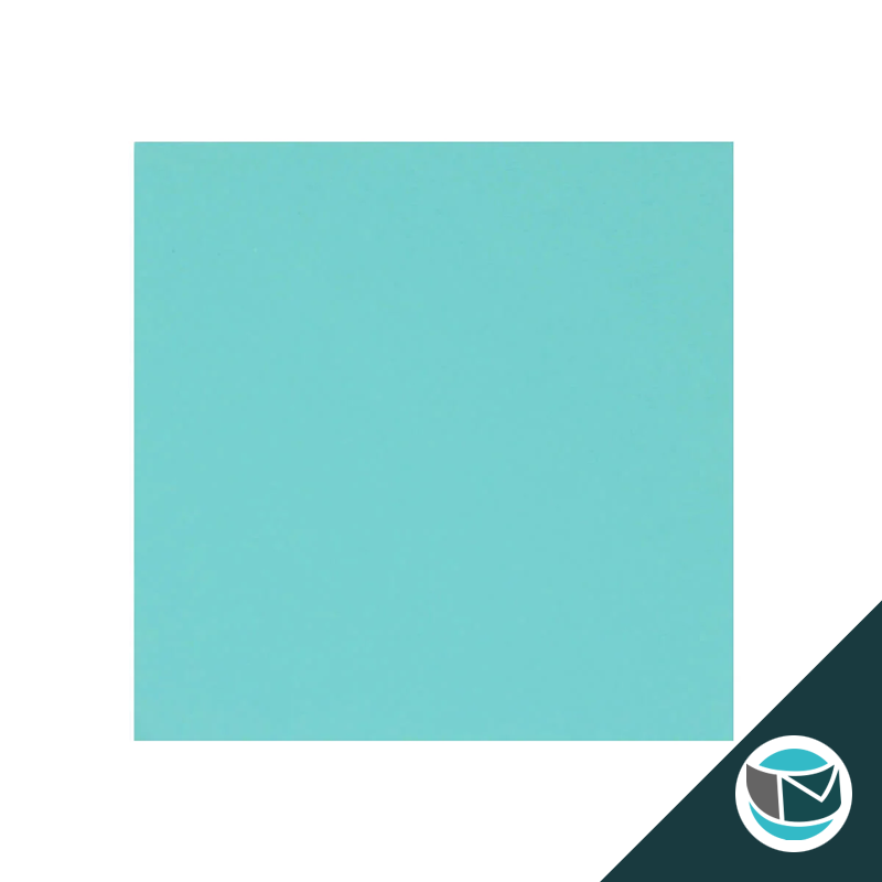 Gekleurde Premium Envelop - 130x130 mm - Turquoise 120 grams