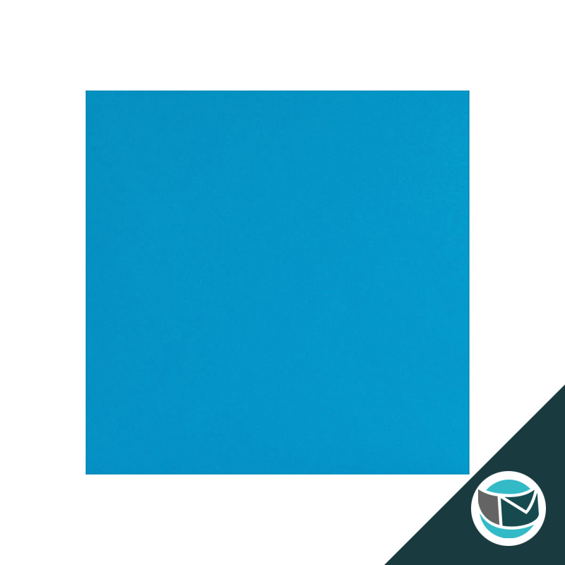 Gekleurde Premium Envelop - 155x155 mm - Helder Blauw