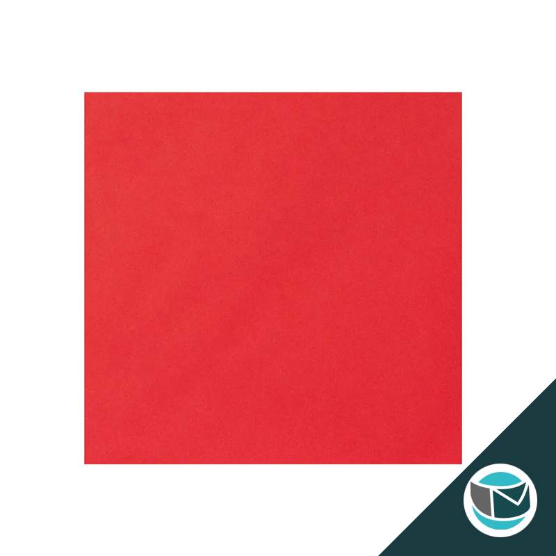 Gekleurde Premium Envelop - 155x155 mm - Rood
