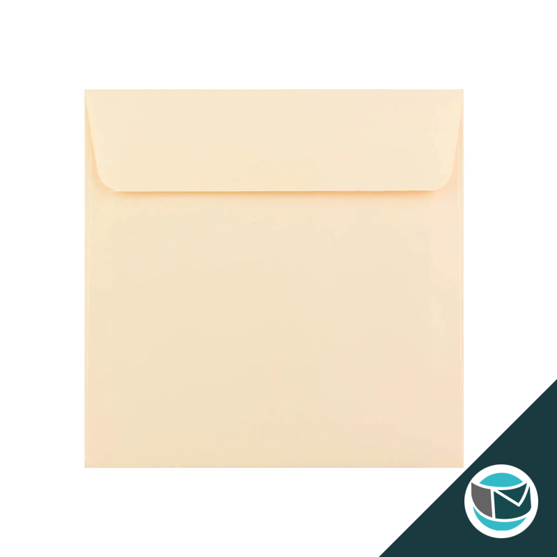 Gekleurde Premium Envelop - 155x155 mm - Magnolia