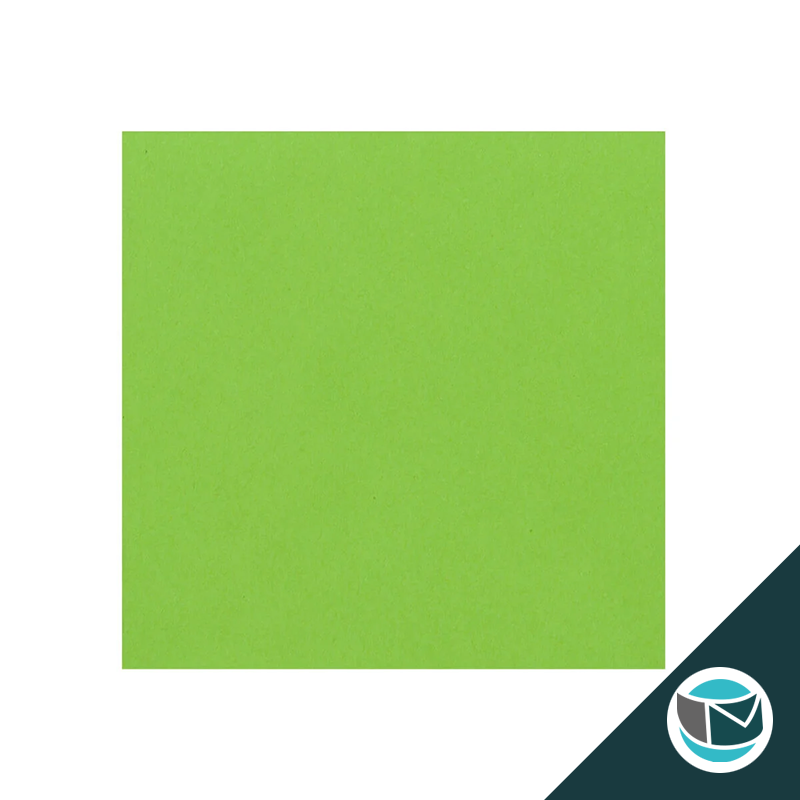 Gekleurde Premium Envelop - 155x155 mm - Mid Groen