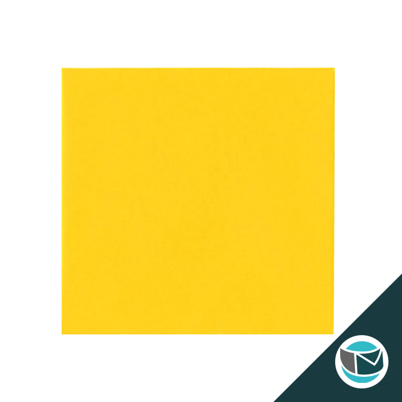 Gekleurde Premium Envelop - 155x155 mm - Mid Geel