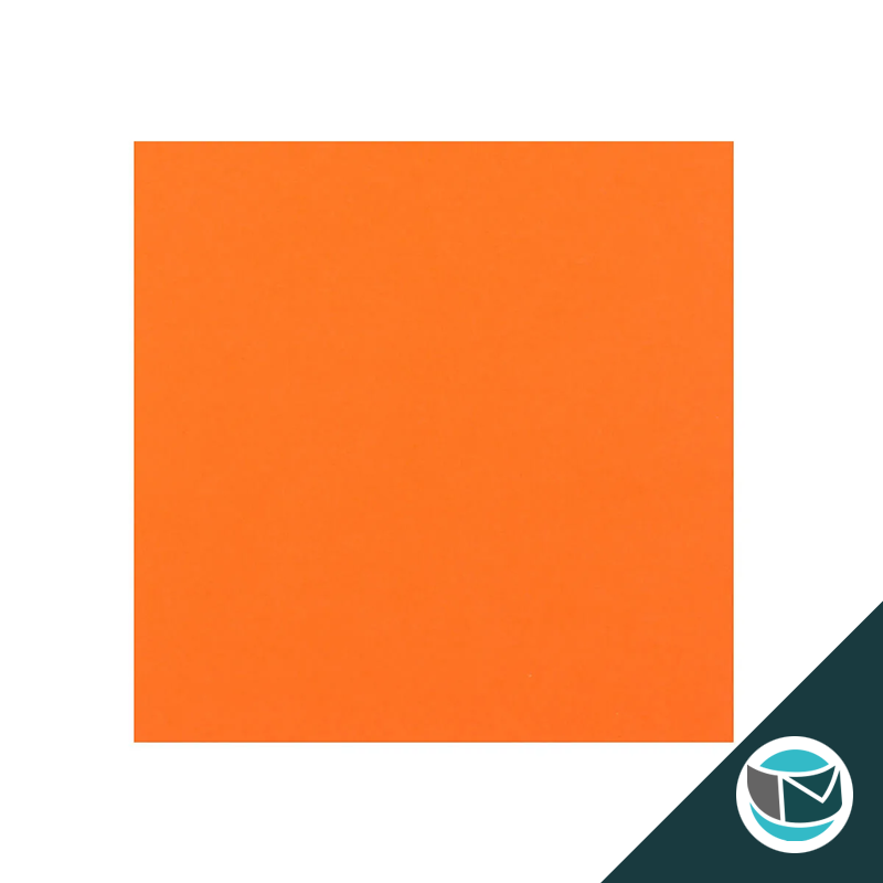 Gekleurde Premium Envelop - 155x155 mm - Mid Oranje