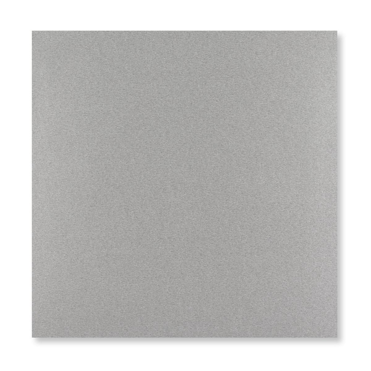 Luxe Wenskaart Envelop - 155x155 mm - Zilver Strip