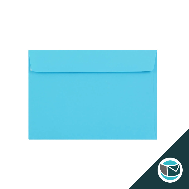 Gekleurde Premium Envelop - 162x229 mm (C5) - Mid Blauw