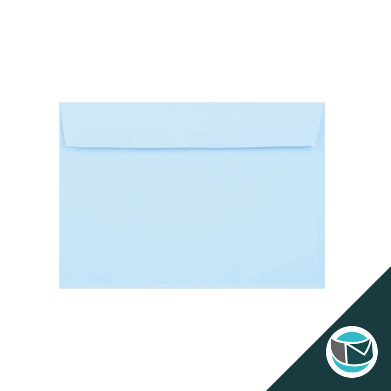 Gekleurde Premium Envelop - 162x229 mm (C5) - Lichtblauw