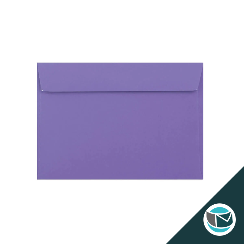 Gekleurde Premium Envelop - 162x229 mm (C5) - Paars