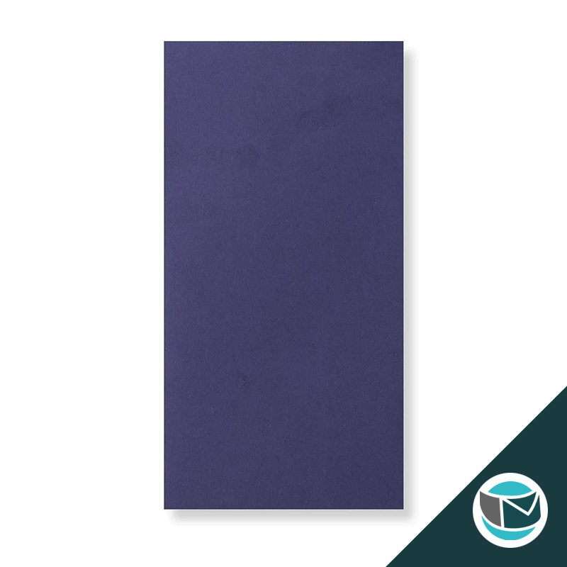 Luxe Wenskaart Envelop - 220x110 mm - Donkerblauw Strip