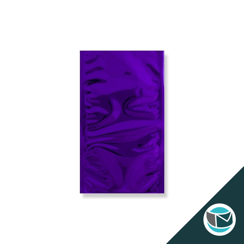 Metallic Folie Envelop (Glans) - 229x114 mm (DL+) - Paars