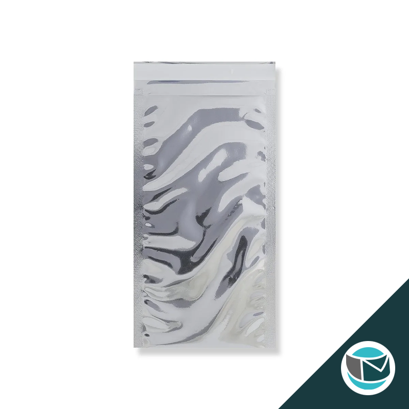 Metallic Folie Envelop (Glans) - 229x114 mm (DL+) - Zilver