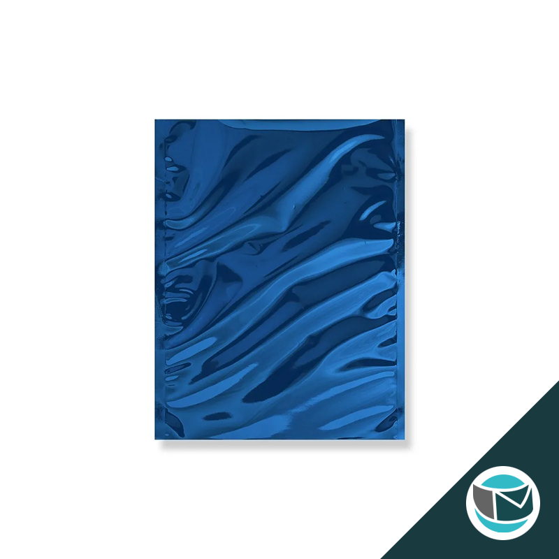 Metallic Folie Envelop (Glans) - 324x229 mm (C4) - Blauw