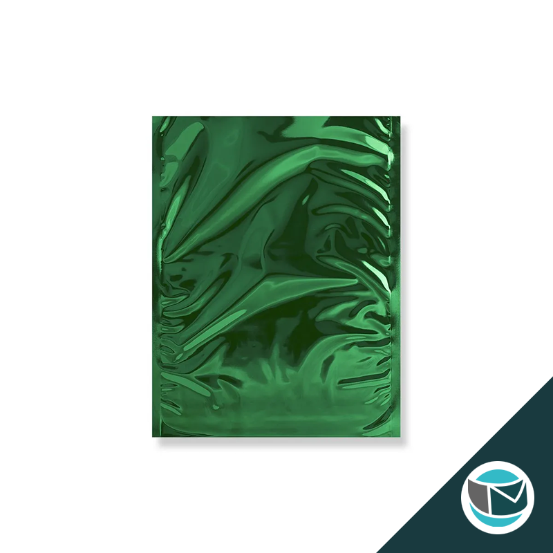 Metallic Folie Envelop (Glans) - 324x229 mm (C4) - Groen