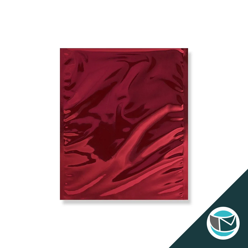 Metallic Folie Envelop (Glans) - 324x254 mm - Rood