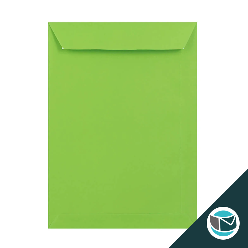 Gekleurde Premium Envelop - 324x229 mm (C4) - Mid Groen