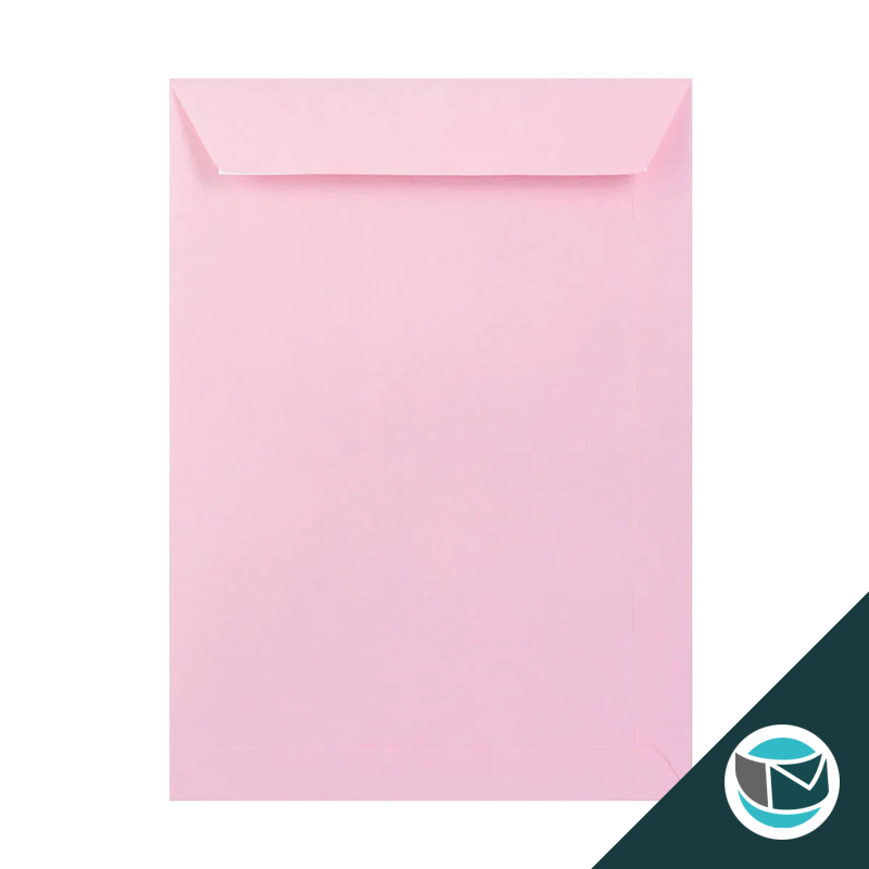 Gekleurde Premium Envelop - 324x229 mm (C4) - Lichtroze