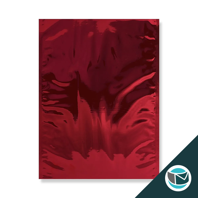 Metallic Folie Envelop (Glans) - 450x320 mm (C3) - Rood