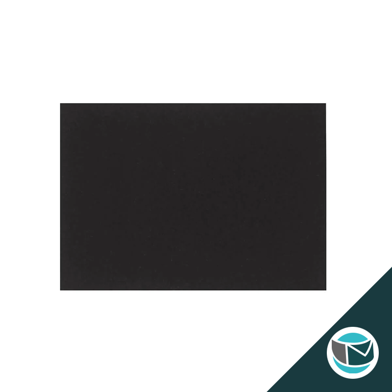 Gekleurde Premium Envelop - 65x94mm - Zwart