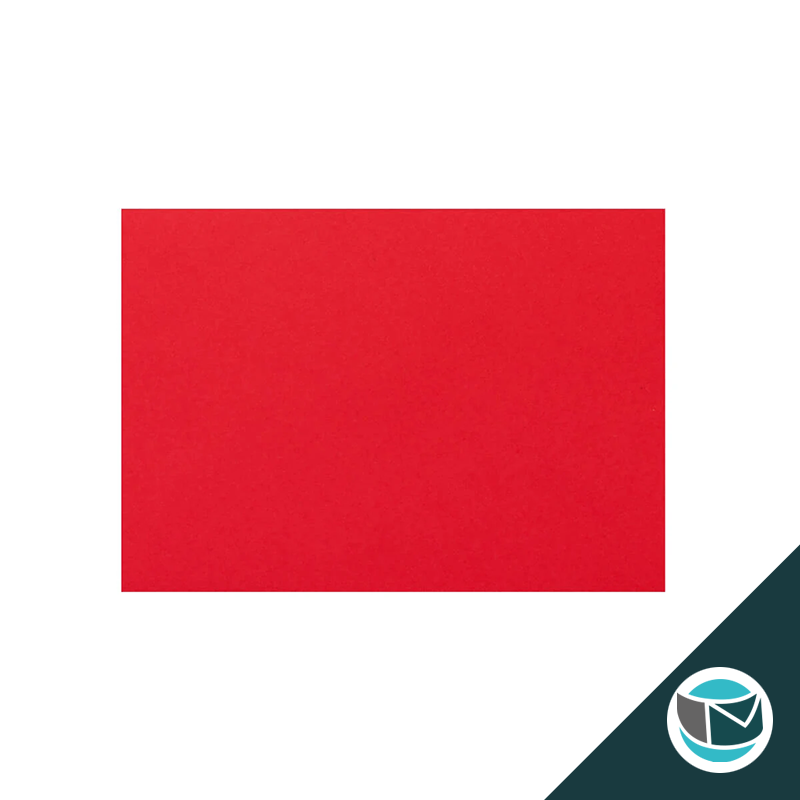 Gekleurde Premium Envelop - 82x113 mm (C7) - Rood