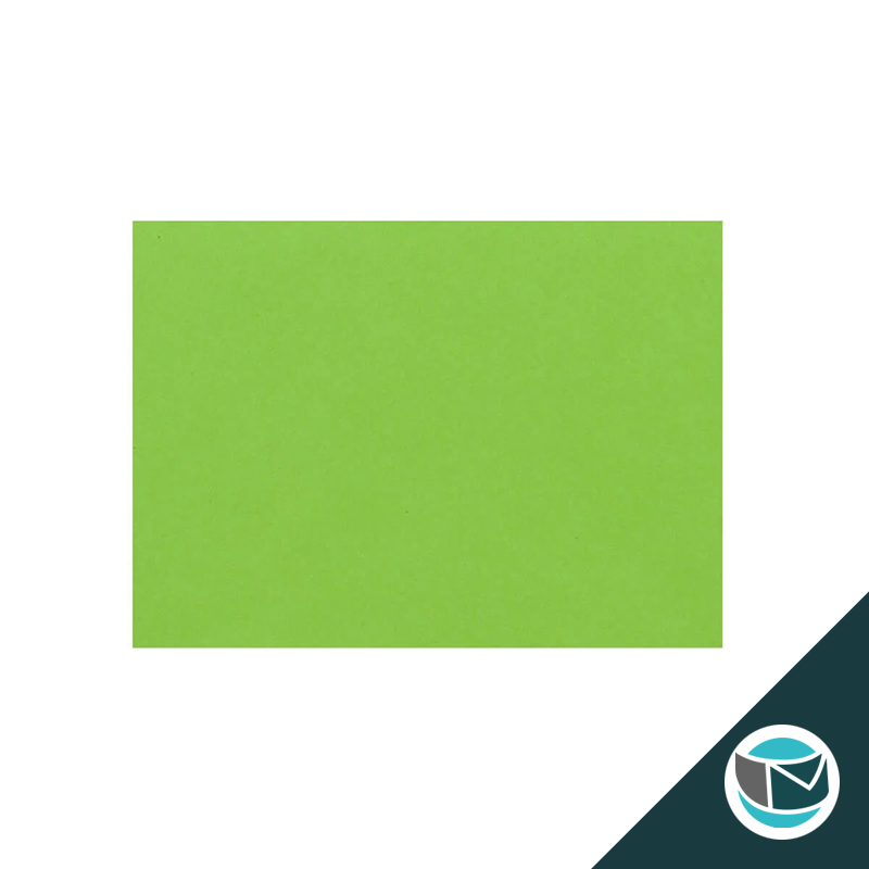 Gekleurde Premium Envelop - 82x113 mm (C7) - Mid Groen