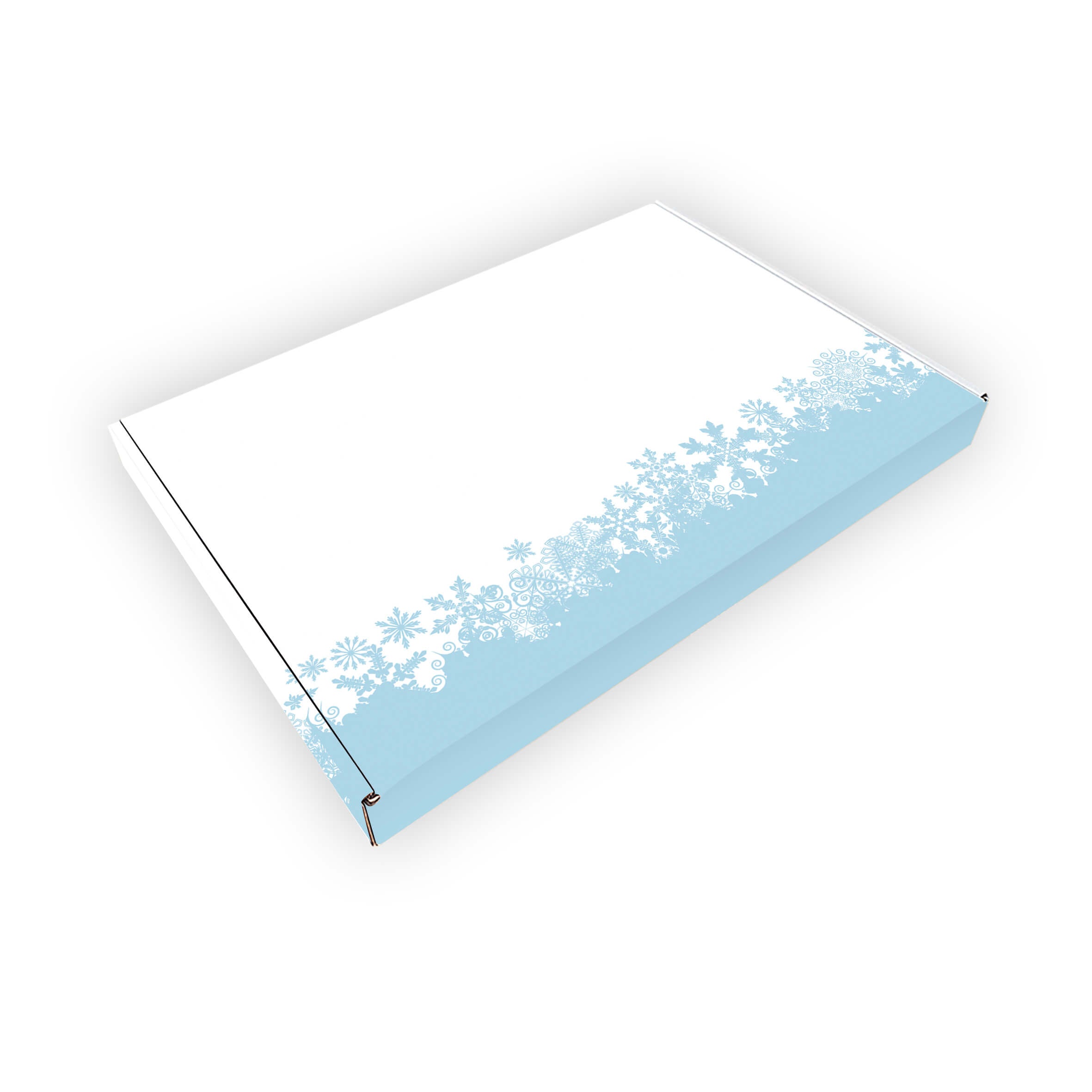 Brievenbusdoos met Bovenklep – A5 – 255 x 160 x 28 mm – Sneeuw