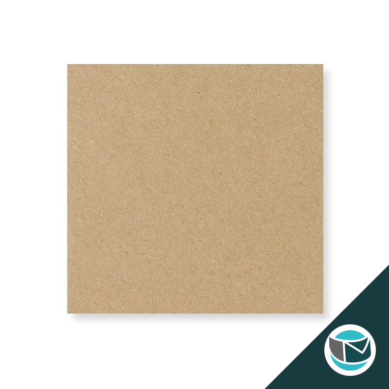 Gerecyclede Kraft Envelop - 116x116 mm