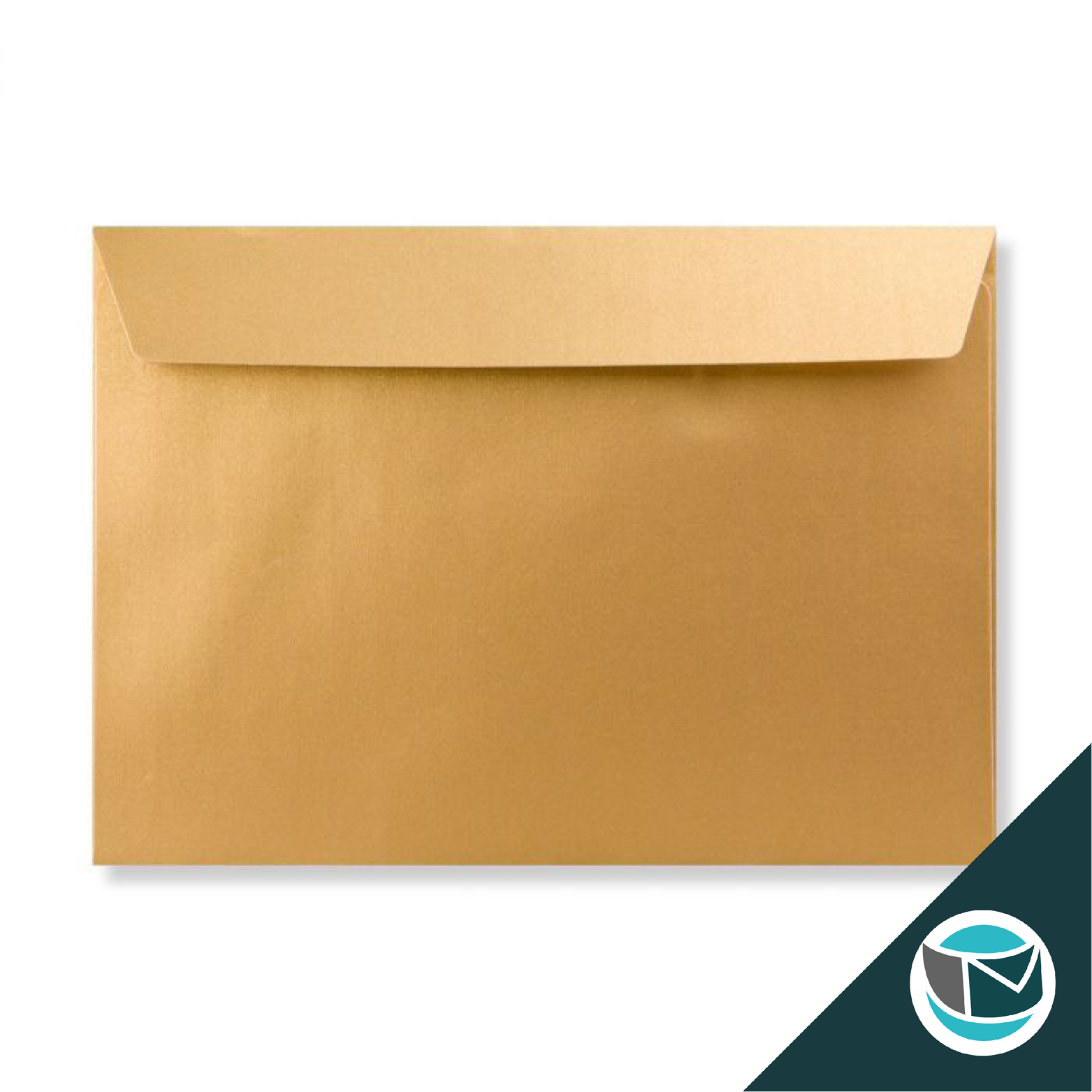 Parelmoer Envelop - 162x229 mm (C5) - Goud