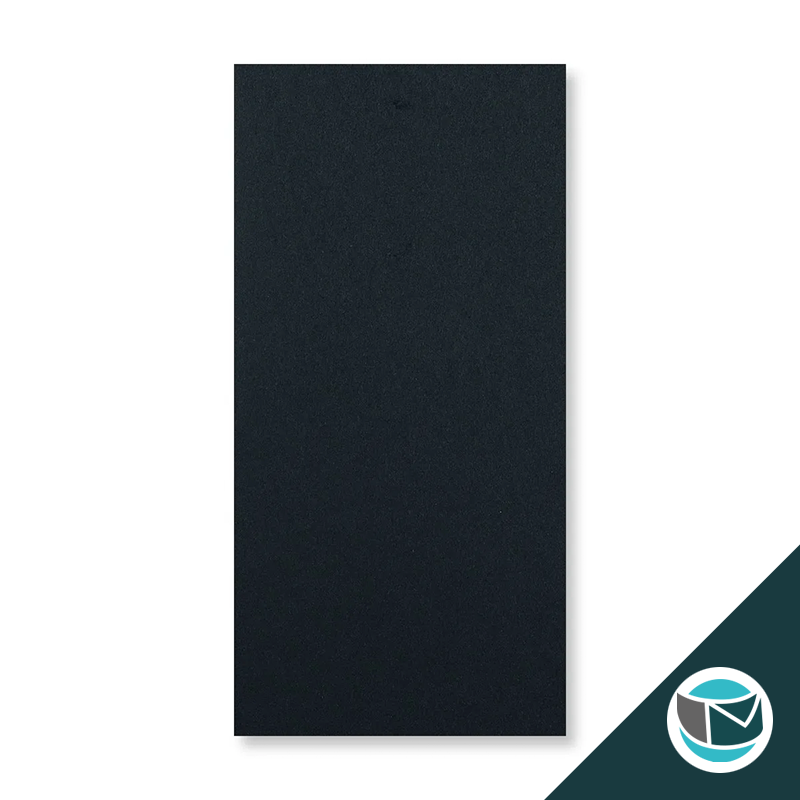 Envelop met Japanse Sluiting - 220x110x25 mm - Zwart (incl. Zijvouw)